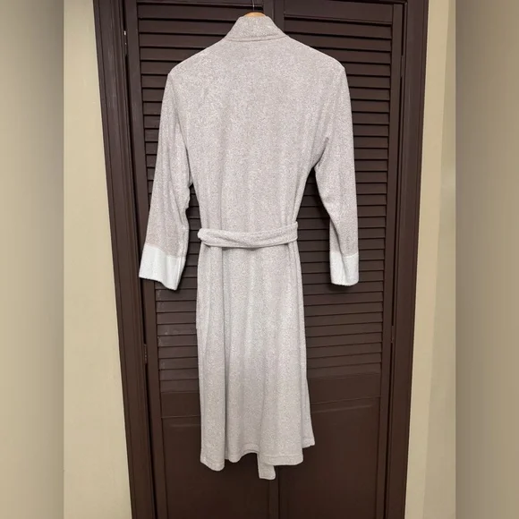 Cozy Cream Belted Women’s Robe Size M NWOT - Picture 2 of 7